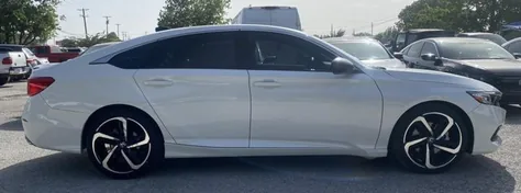 2021 Honda Accord Sport из США, поврежденный, VIN 1HGCV1F32MA046985